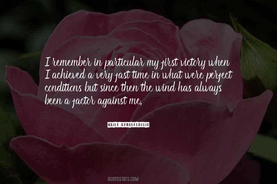 First Victory Quotes #232891