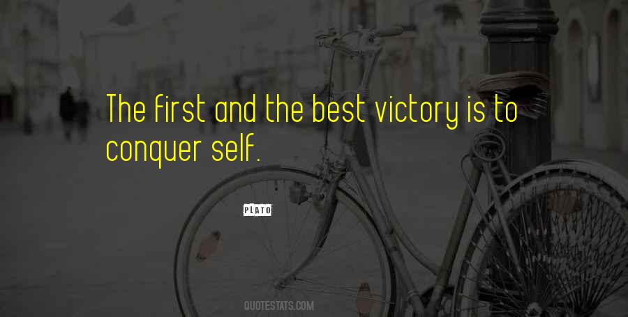 First Victory Quotes #238990