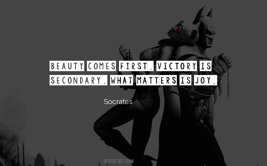 First Victory Quotes #931649