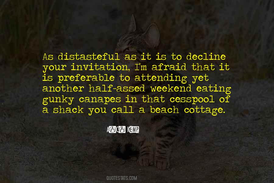 Distasteful Quotes #1544957