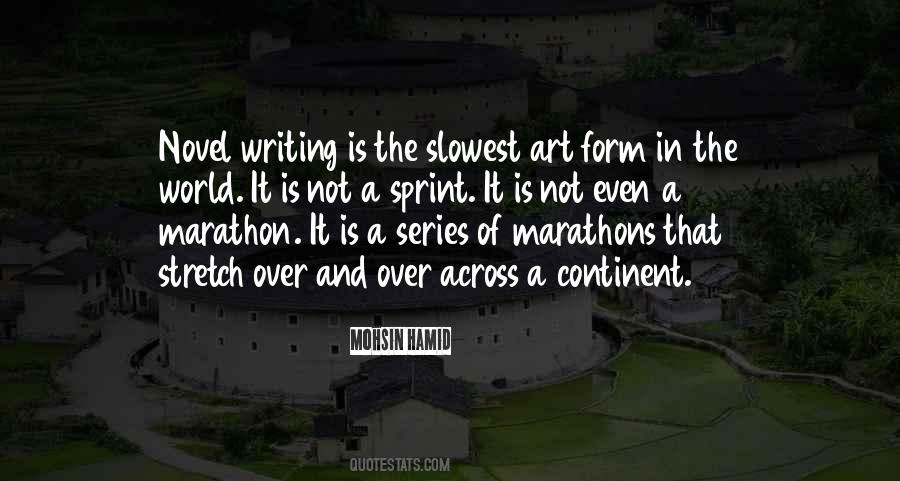 This Is A Marathon Not A Sprint Quotes #1189066