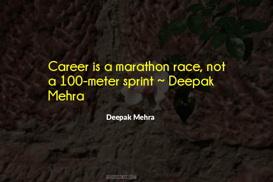 This Is A Marathon Not A Sprint Quotes #1577997