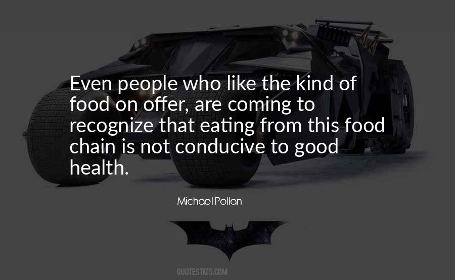 Quotes About The Food Chain #1025663