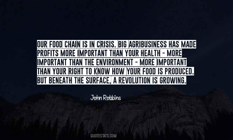 Quotes About The Food Chain #683453