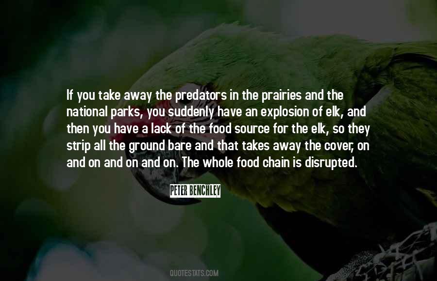 Quotes About The Food Chain #701681