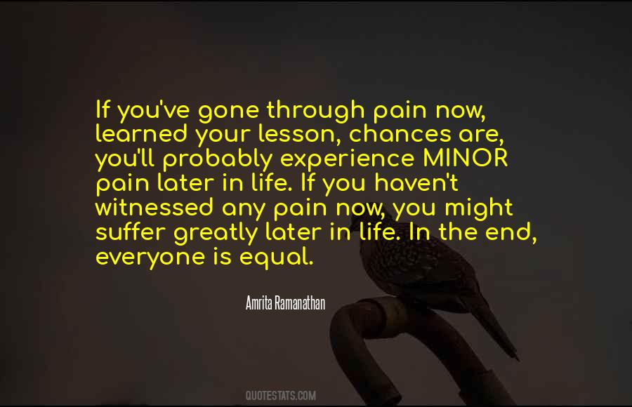Life Is Not Equal For Everyone Quotes #864369