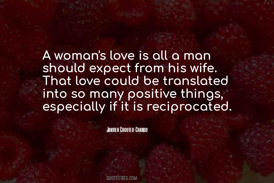 A Man Should Love A Woman Quotes #1095106