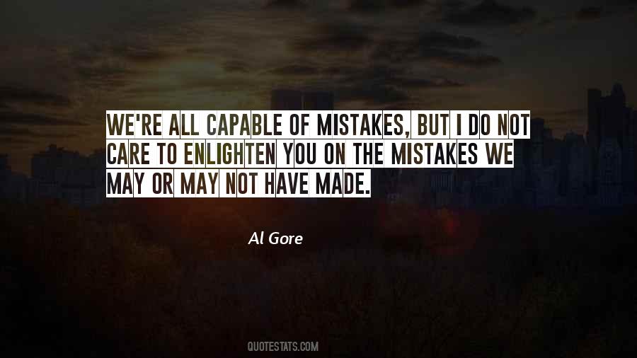 You Made Mistakes Quotes #480914