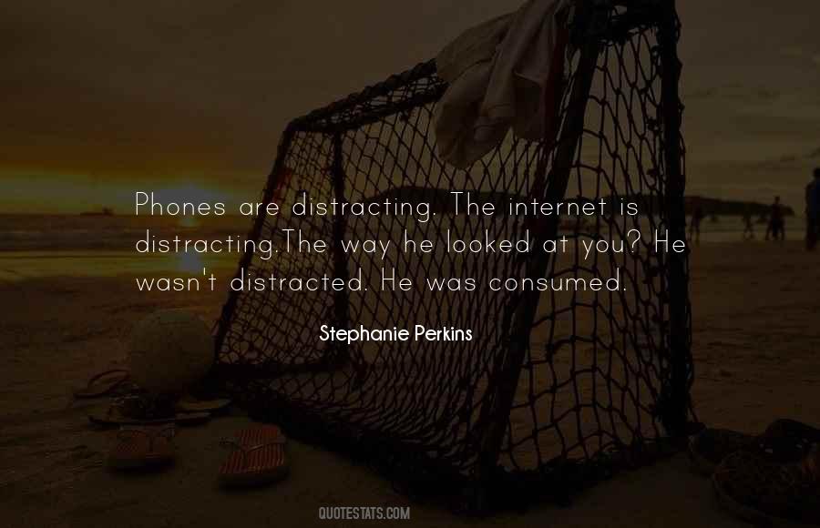 Distracted Love Quotes #1527155