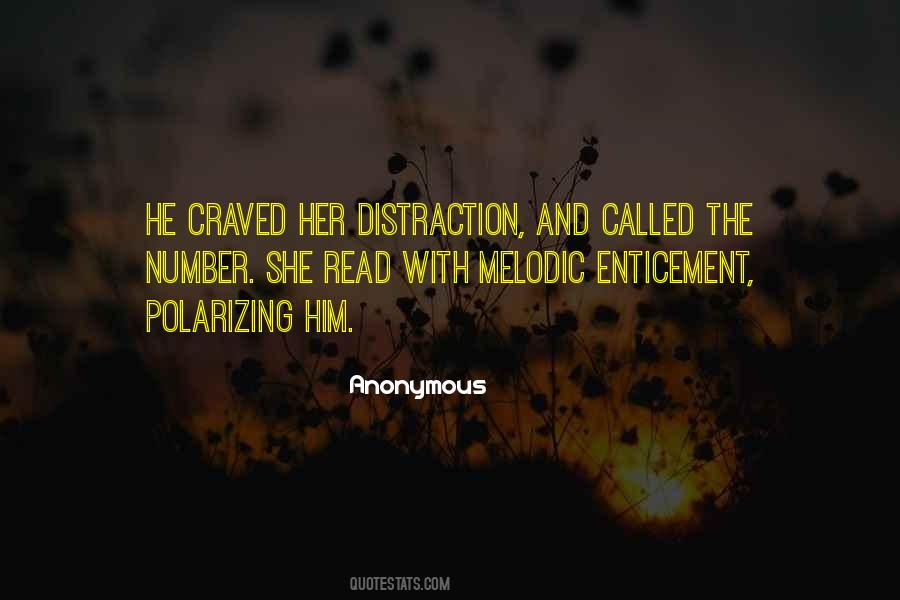 Distraction Quotes #1347701