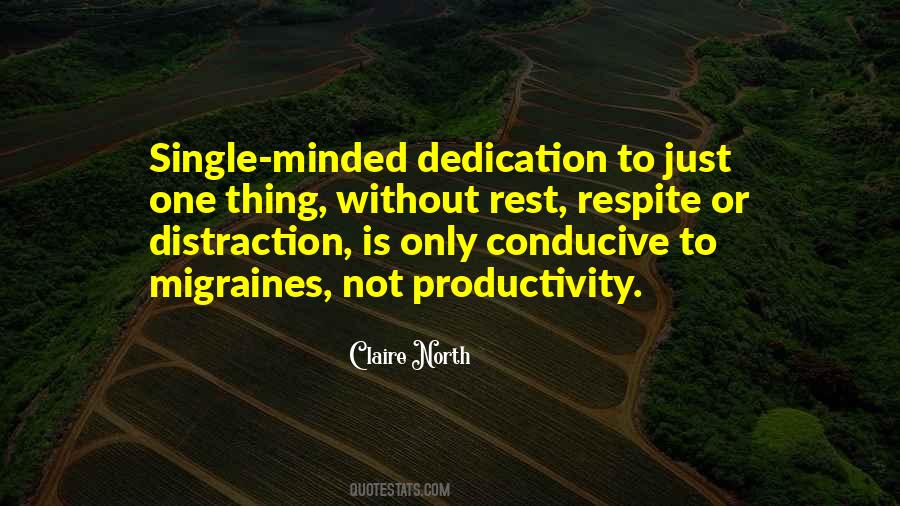 Distraction Quotes #1437013