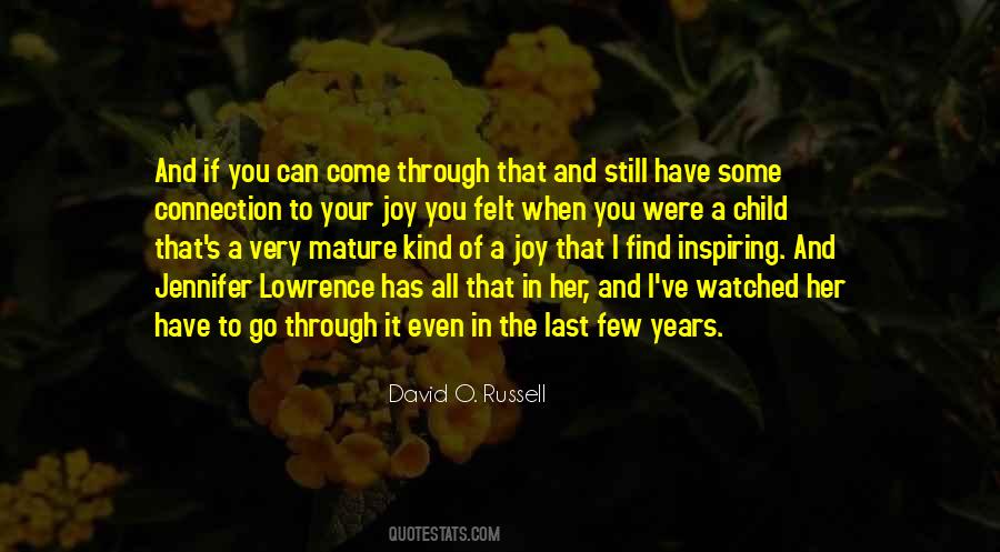 When You Mature Quotes #1200427