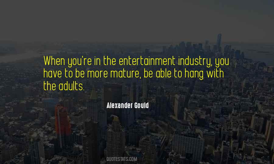 When You Mature Quotes #235007
