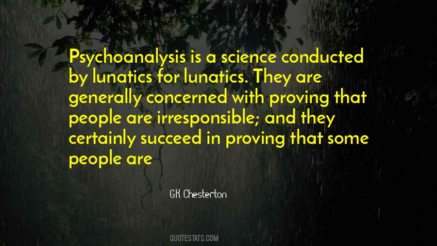 Quotes About Irresponsible People #265331
