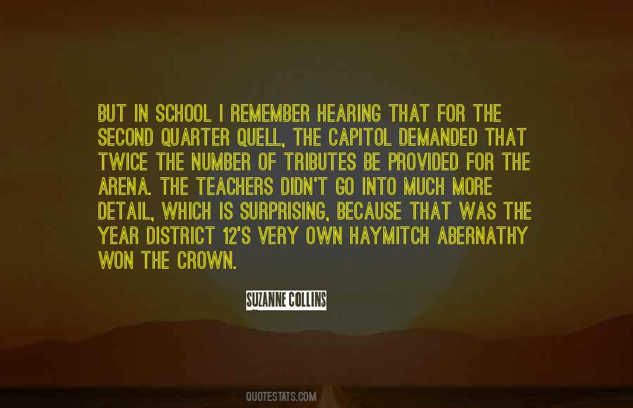 District Quotes #1116001