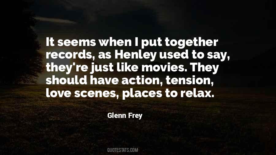Tension Love Quotes #1133591