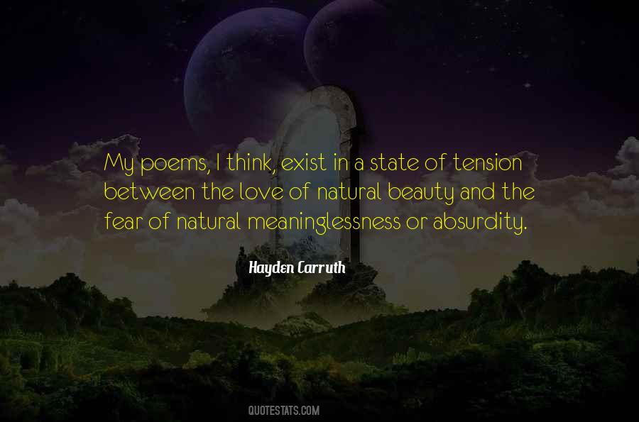 Tension Love Quotes #1830810
