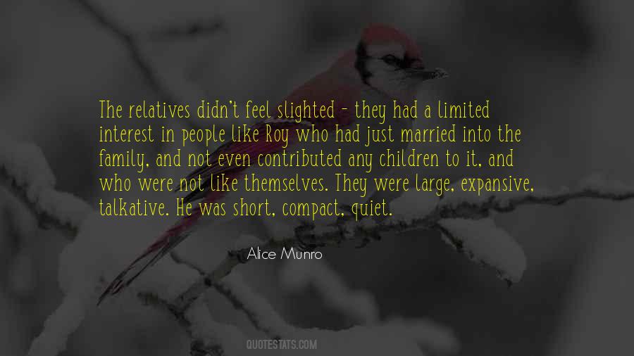 Going Out With Family And Relatives Quotes #159853