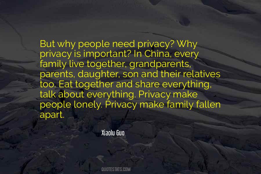 Going Out With Family And Relatives Quotes #254607