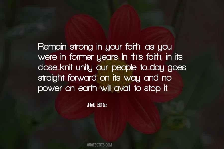 Power In Unity Quotes #1727524