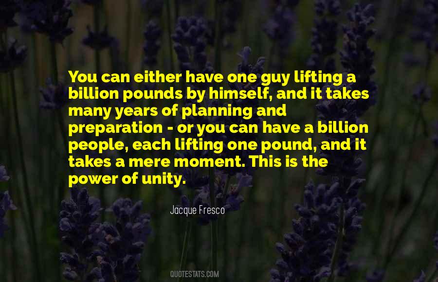 Power In Unity Quotes #1857973