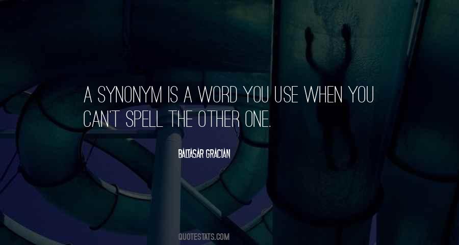 Synonyms For The Word Quotes #1193413
