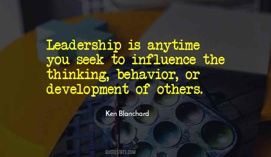 Influence Others Quotes #726614