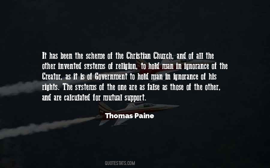 Thomas Paine The Rights Of Man Quotes #1230389