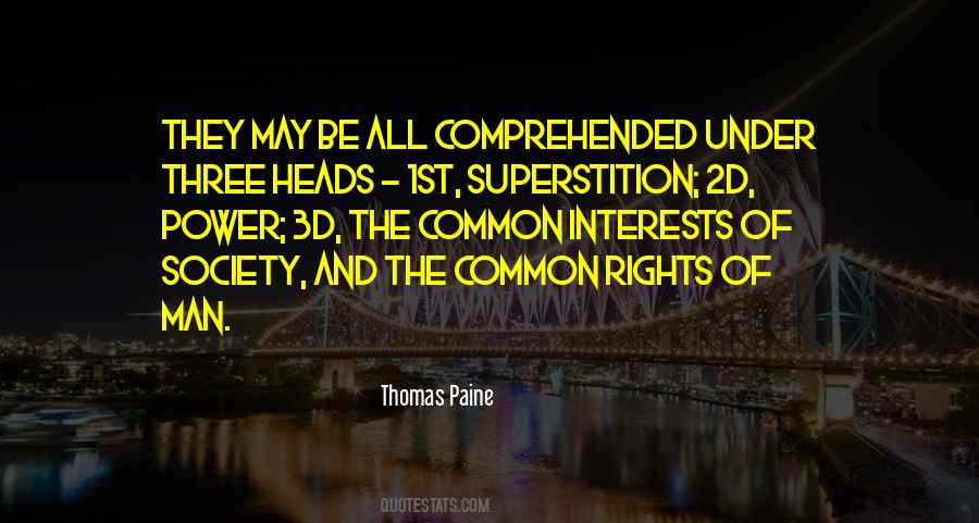 Thomas Paine The Rights Of Man Quotes #1440200