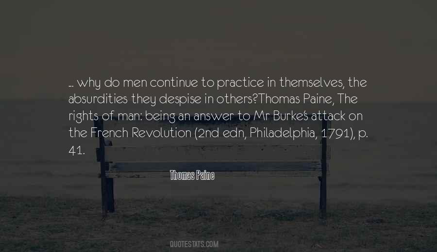 Thomas Paine The Rights Of Man Quotes #1550137