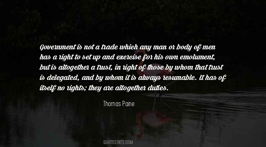 Thomas Paine The Rights Of Man Quotes #1759225