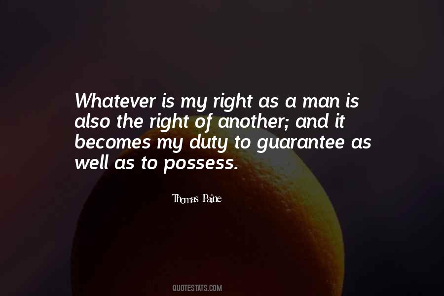 Thomas Paine The Rights Of Man Quotes #475063