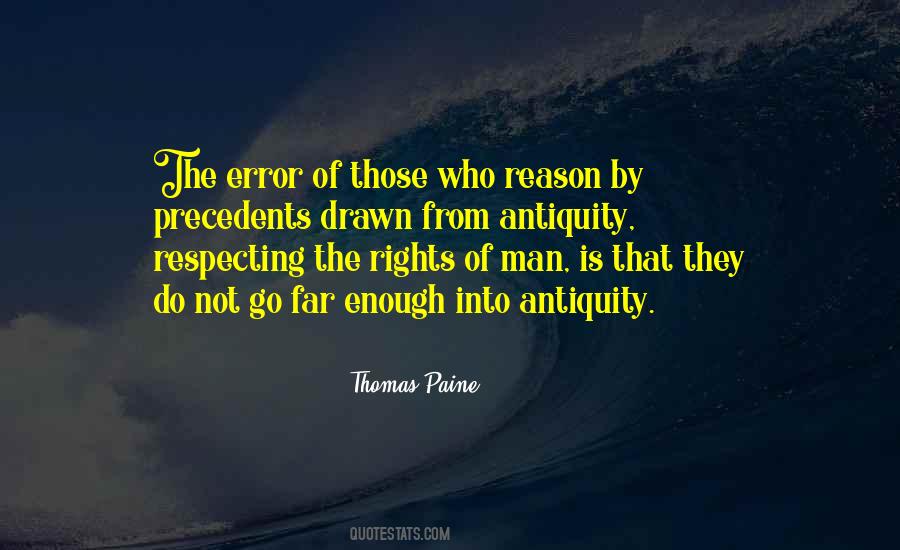 Thomas Paine The Rights Of Man Quotes #990898