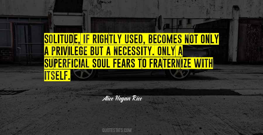 Solitude Soul Quotes #1616871