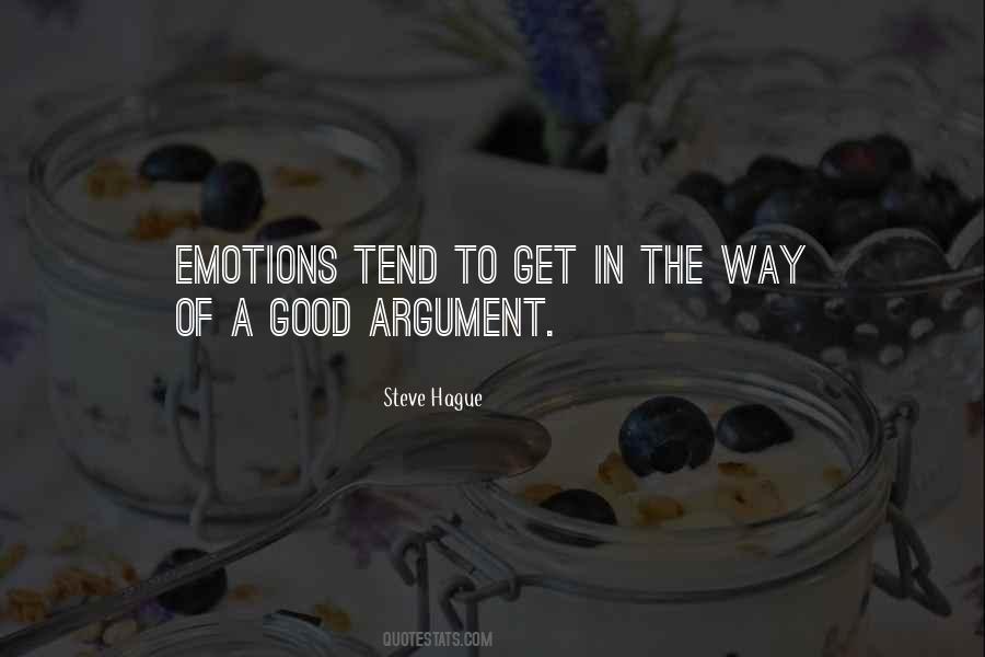 Good Argument Quotes #526977