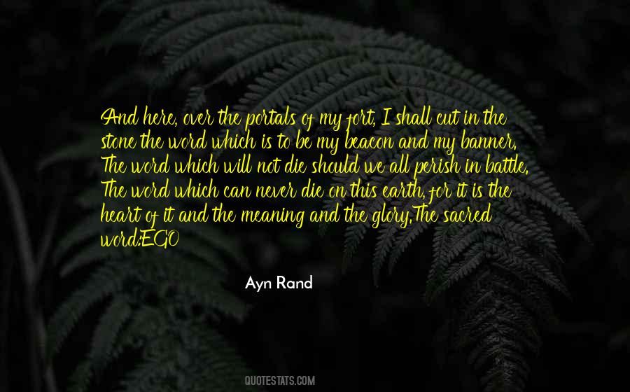 Ego Heart Quotes #1251711