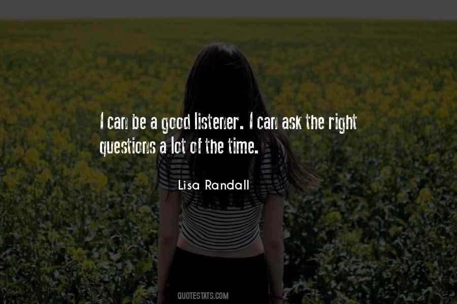 Be A Good Listener Quotes #927402