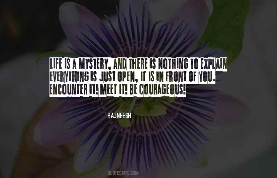 Open Life Quotes #37583