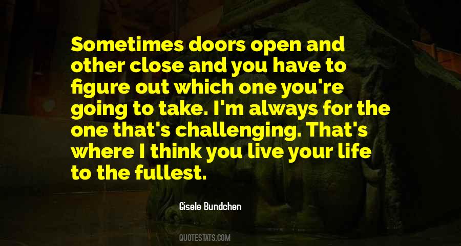 Open Life Quotes #65480