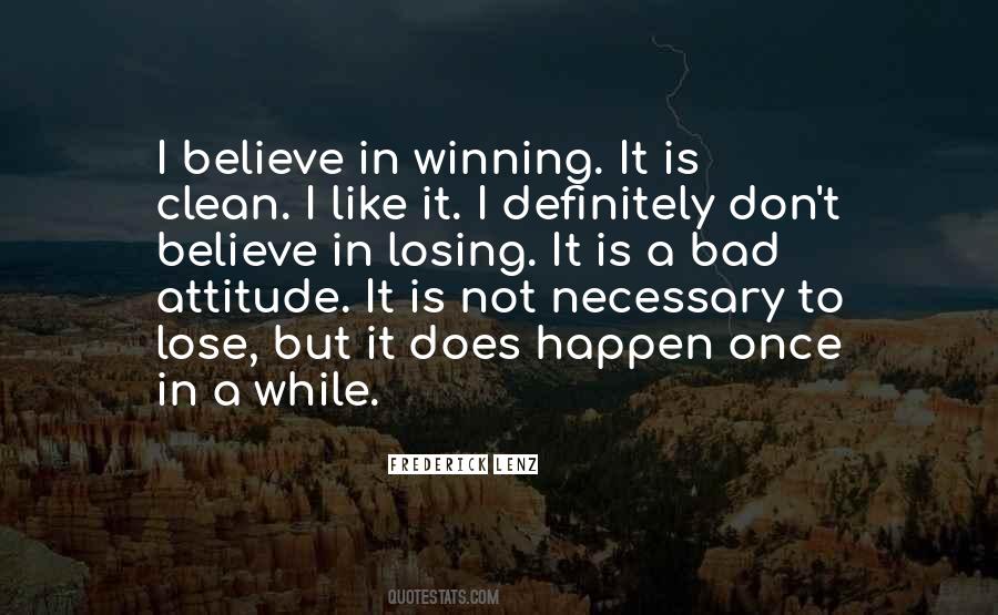 Sorry For My Bad Attitude Quotes #1878397