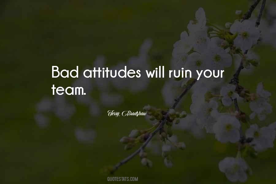 Sorry For My Bad Attitude Quotes #380357