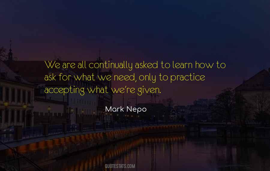 Best Mark Nepo Quotes #276095