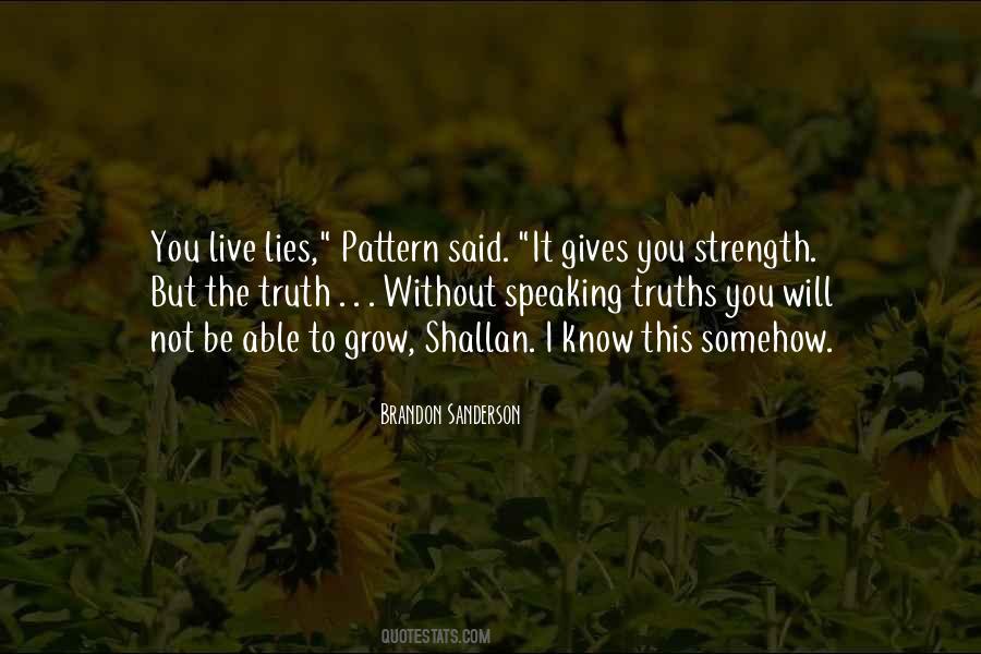 Speaking Lies Quotes #217673