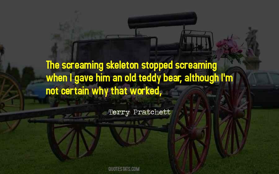 Old Teddy Bear Quotes #689976