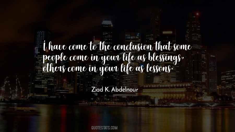 Blessings Lessons Quotes #34767