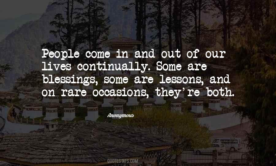 Blessings Lessons Quotes #559379