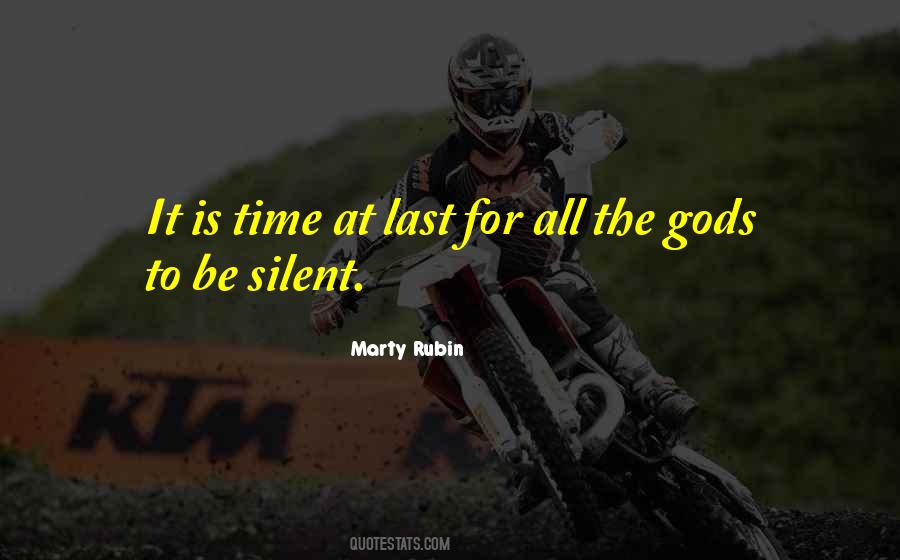 Time For Silence Quotes #112410