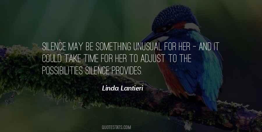 Time For Silence Quotes #1659077