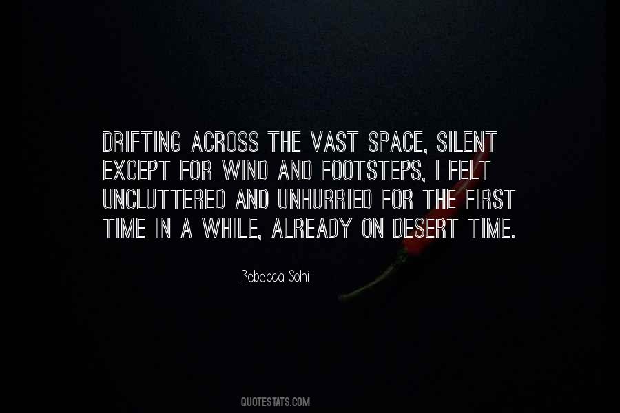 Time For Silence Quotes #537019
