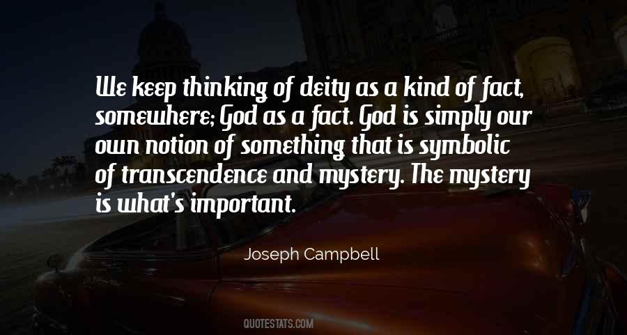 Quotes About The Mystery Of God #1071361